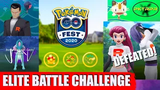 Jessie & James Defeated, Shadow Suicune Rescued | Pokémon  GO Fest 2020 Elite Battle Challenge