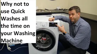 Washing Machine Quick Washes v's Eco Washes