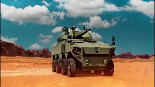 Turkey's New Armored Vehicle Altuğ 8x8 Prepares for Duty