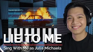 Lie To Me (Male Part Only - Karaoke) - 5SOS Ft. Julia Michaels (Remix)