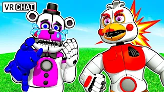 Funtime Chica CONFRONTS Funtime Freddy!? in VRCHAT