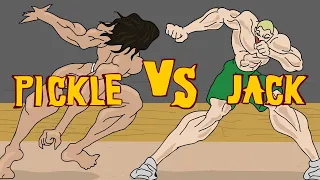 Pickle vs Jack (Пикл против Джека) бой [Baki/Баки]