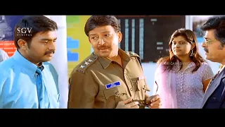 Dr.Vishnuvardhan Suspects Son as Thief in Office | Best Scene of Kadamba Movie | Naveen Krishna