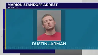 Man arrested after armed standoff in Marion