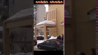 Прикол Суровый и лютый дворник