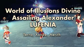 GL DFFOO World of Illusions Divine: Assailing Alexander LUFENIA (Terra, Xande, Aerith)