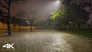 Sleep Immediately with the Heavy Rain at Midnight, Say Goodbye to Insomnia