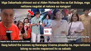 Alden Richards shinout out live ng mga Dabarkads sa EB | Barangay Cinema may pinasilip na eksena