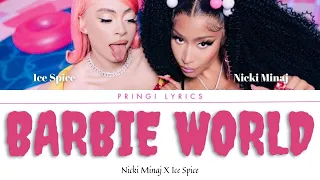 Nicki Minaj X Ice Spice – Barbie World (Lyrics) | barbie girl (Remix) | Tiktok Song