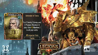 Playing SimCity in a Card Game -||- Rogal Dorn Deck -||- The Horus Heresy Legions