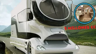 Las Autocaravanas más LUJOSAS  del MUNDO (MILLONES DE DOLARES) CAPRICHOS DE MULTIMILLONARIOS