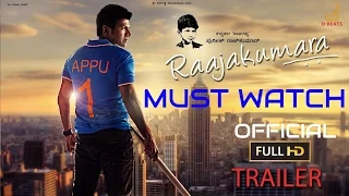 RAAJAKUMARA OFFICIAL TRAILER | PUNEETH RAJKUMAR | #RAAJAKUMARA # APPU DANCE