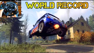 World Record #11 | DiRT Rally 2.0 - Renault 5 Turbo | Steering Wheel Gameplay