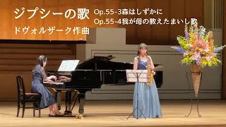 ジプシーの歌（Op.55-3森はしずかに・Op.55-3我が母の教えたまいし歌）ドヴォルザーク作曲：講師演奏