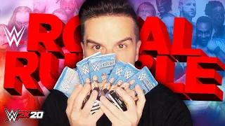 WWE 2K20 Royal Rumble but the MYSTERY CARDS DRAFT IT!!