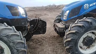 трактор new holland pachoq bo‘ldi