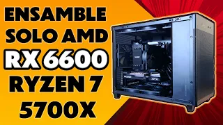 RX 6600 + Ryzen 7 5700x - Ensamble + Pruebas en JUEGOS y STREAM