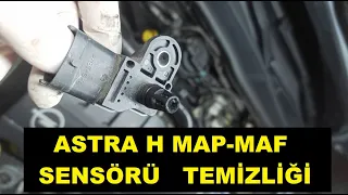 Opel Astra H MAP  Ve MAF Sensörü Temizliği Nasıl yapılır.