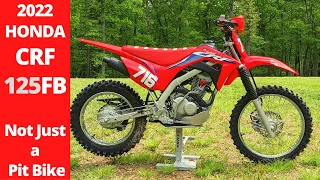 2022 Honda CRF125FB  |  Can It Do Stuff?  |  Review/Mods/Riding