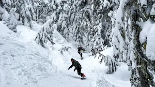INCREDIBLE 2ft Powder Day in May | Snowboarding Mt. Hood, Oregon