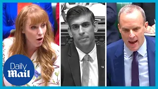 ‘Working people pay the price!’: Angela Rayner blasts Rishi Sunak stand in Dominic Raab | PMQs