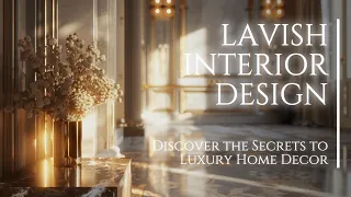 Lavish Interior Design: Luxury Home Decor Made Easy
