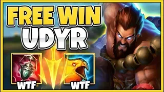 WTF RIOT!? ARDENT CENSOR MAKES UDYR LITERALLY GOD-MODE! (NO COUNTER) - League of Legends