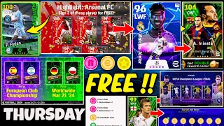 What Is Coming On Thursday & Next Monday | eFootball 2024 Mobile | Victory Campaign & Free Coins