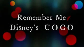 Remember Me from Disney's Coco Original Key Karaoke Version