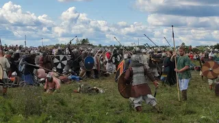 Былинный Берег 2021 combat reenactment