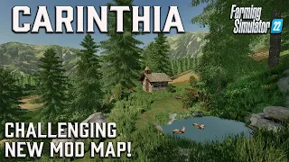 “CARINTHIA” FS22 MAP TOUR! | NEW AUSTRIAN MOD MAP! | Farming Simulator 22 (Review) PS5.