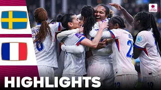 France vs Sweden | Highlights | Women's Euro Qualifiers 09-04-2024