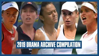 Tennis Drama Archive 2019 Compilation