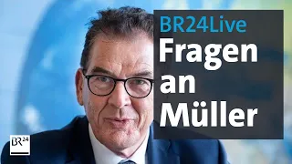 BR24Live: Fragen an Entwicklungsminister Müller | BR24