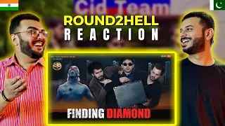 FINDING DIAMOND Pakistani REACTION | Round2Hell | R2H | Cid Parody | The Reactors