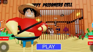 Luffy Barry’s Prison Run! #roblox #barrysprisonrun