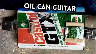 Oil can guitar demo. Fidel Castrol - Let the bad times roll