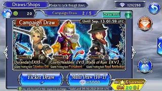 [DFFOO GL] Gem-ing Triple BT Banner... Worth?