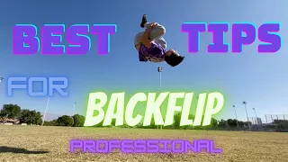 Best TIPS for BackFlip (Height + Rotation)