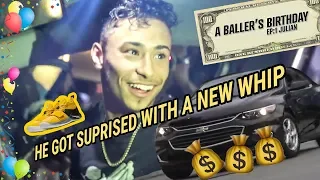 Julian Newman Gets SURPRISE Of His Life At Epic Birthday Party! Jaden Newman & Zion Harmon Link 💰