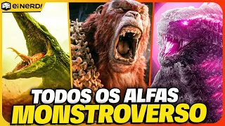 SEE ALL THE ALPHA IN THE MONSTERVERSE [Is Godzilla the strongest of them?]