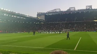 UEFA Champions League Anthem and Pre-Match at Old Trafford