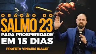 ORAÇÃO DO SALMO 23 PARA PROSPERIDADE E MILAGRE EM 15 DIAS - Profeta Vinicius Iracet