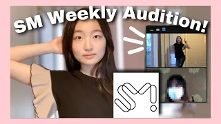 Trying the SM Weekly 1 on 1 zoom AUDITION! SM Audition Experience + kpop audition tips and advice