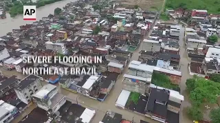 Thousands homeless as deadly floods hit Brazil