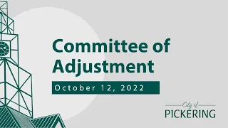 Committee of Adjustment