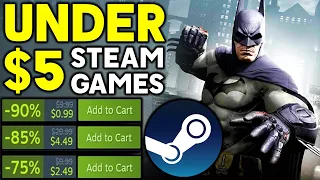 AWESOME STEAM PC GAME DEALS UNDER $5 - SUPER CHEAP GREAT STEAM PC GAMES!