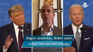 Trump vs Biden. ¿Quién ganó el primer cara a cara por la presidencia de EU?