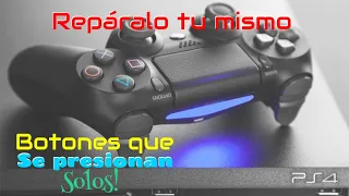 Reparación: botones se presionan solos 😨 R2 y L2 de mando PS4