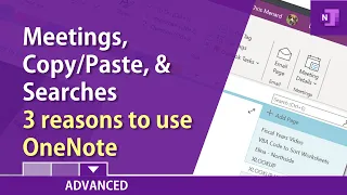 Three reasons to use OneNote - Microsoft's digital note taking app by Chris Menard